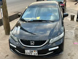 Honda Civic EX 2dr Coupe (1.8L 4cyl CVT) 2014 Black