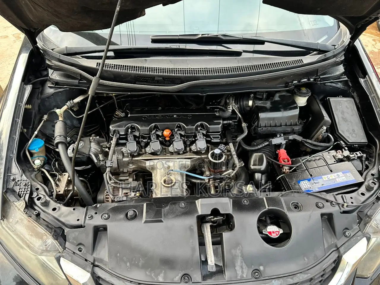 Honda Civic EX 2dr Coupe (1.8L 4cyl CVT) 2014 Black