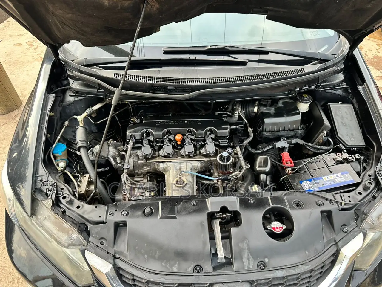 Honda Civic EX 2dr Coupe (1.8L 4cyl CVT) 2014 Black