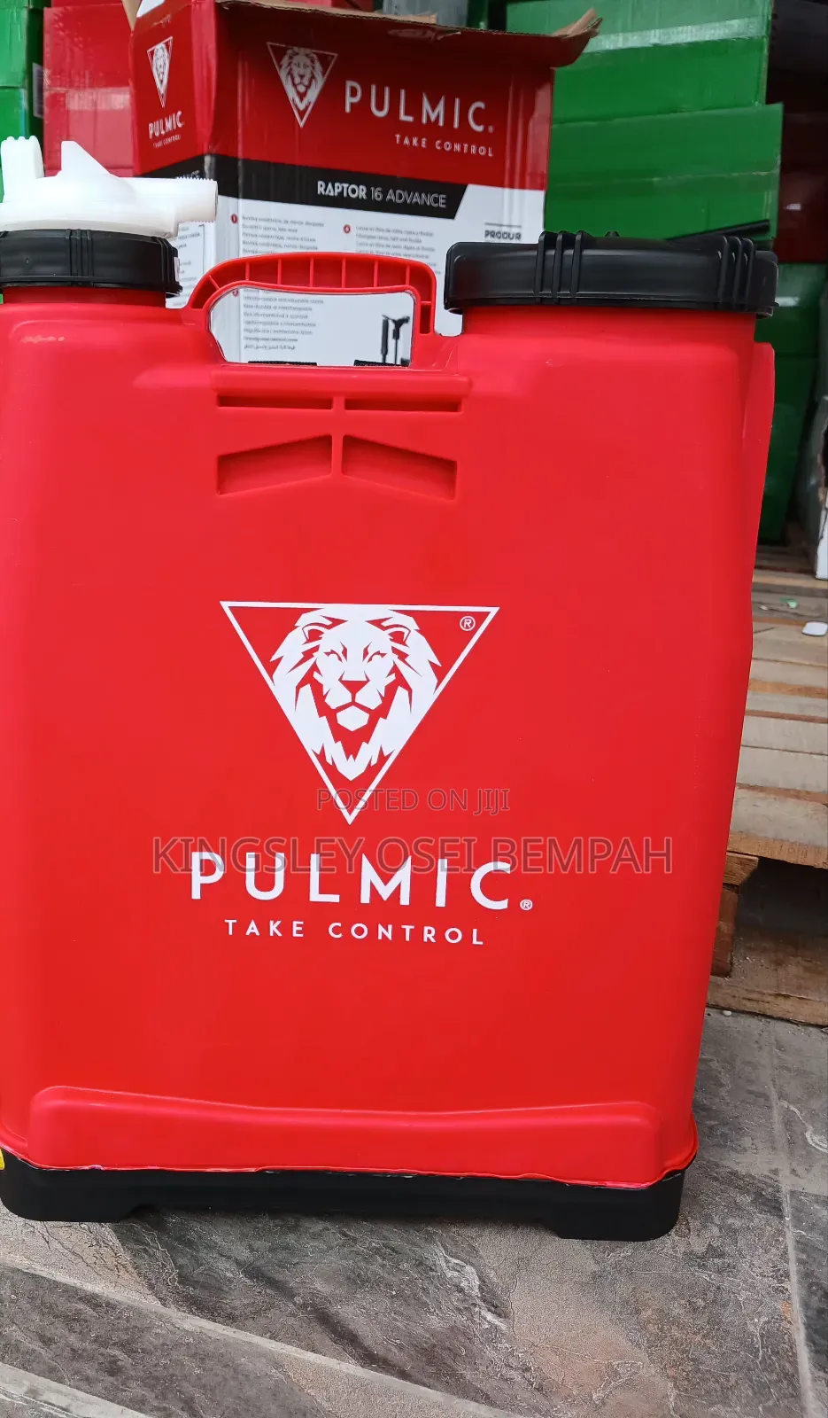 Pulmic Raptor 16 Advance Sprayer