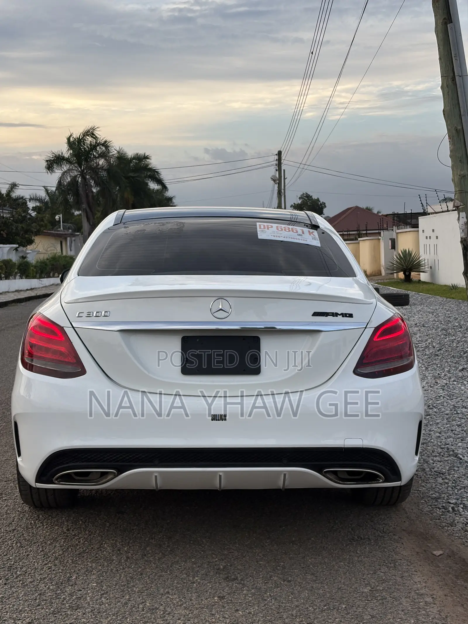 Mercedes-Benz C300 Sport Sedan RWD (2.0L 4cyl 7A) 2016 White