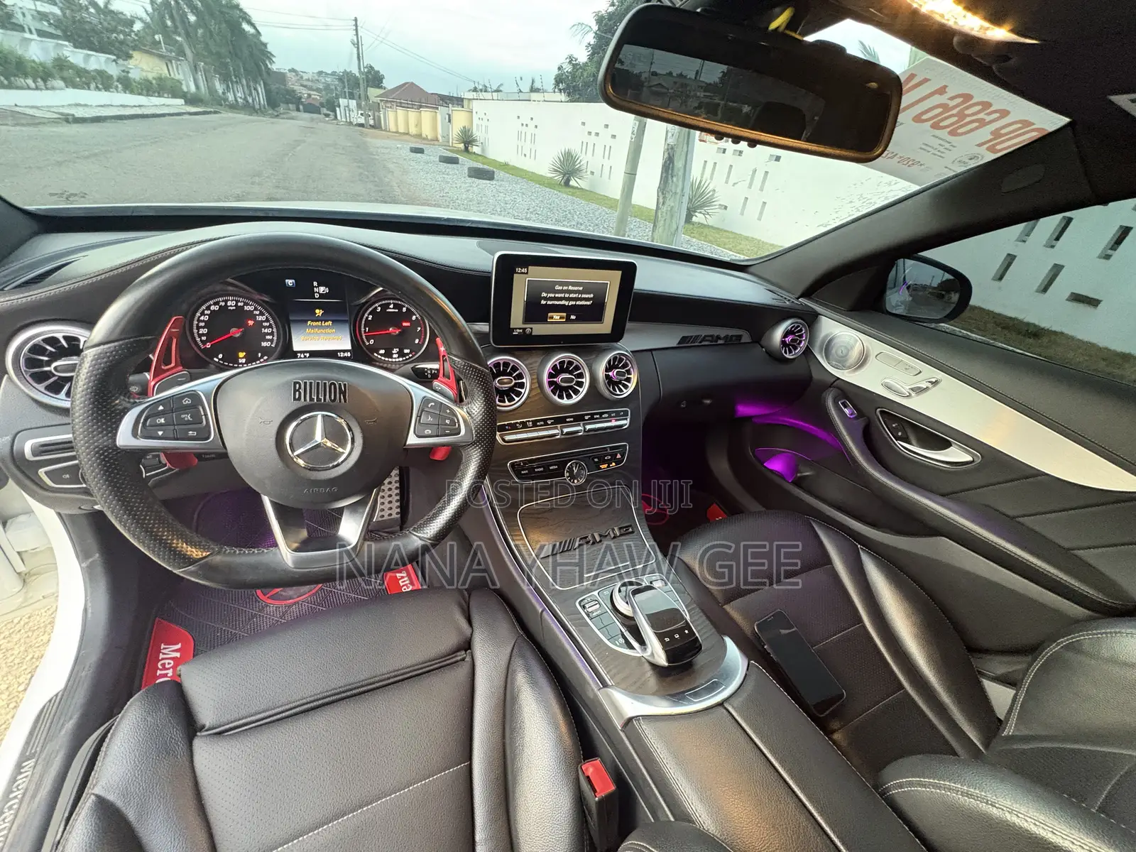 Mercedes-Benz C300 Sport Sedan RWD (2.0L 4cyl 7A) 2016 White