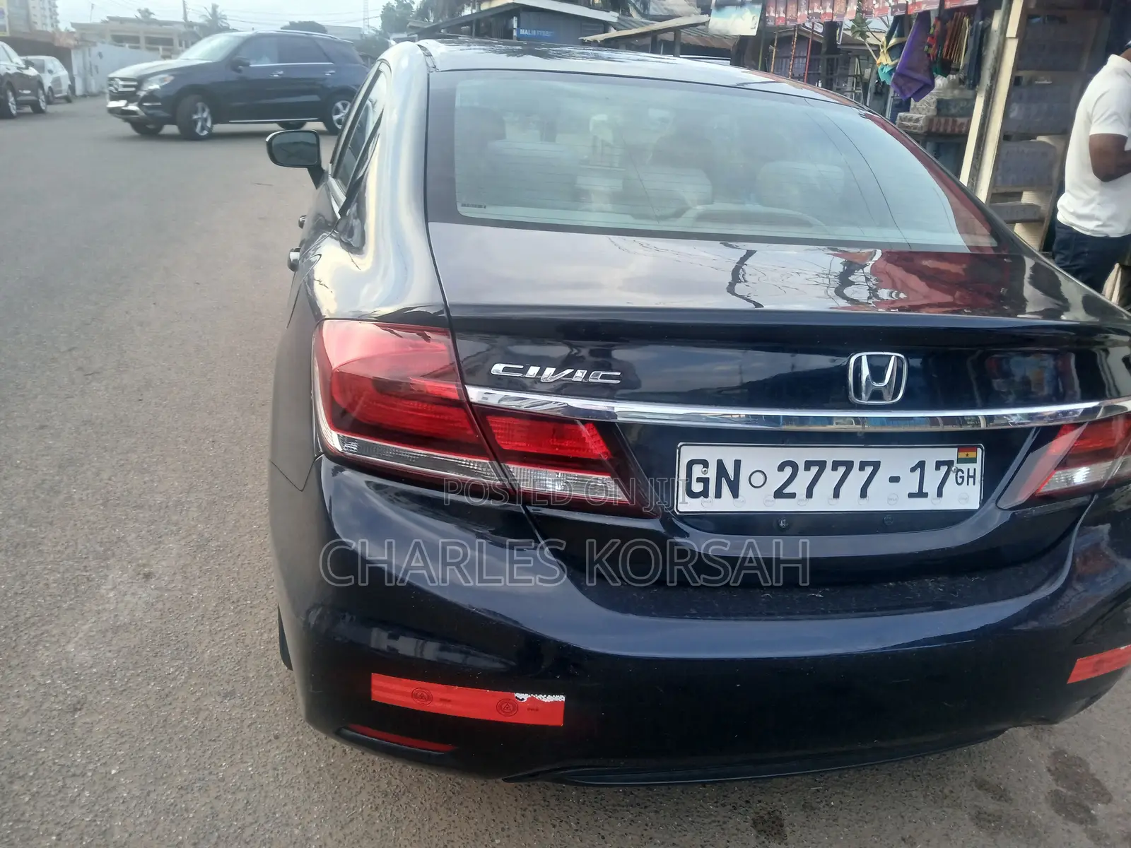 Honda Civic EX 2dr Coupe (1.8L 4cyl CVT) 2014 Black