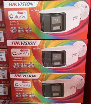 Hikvision Ds-2ce12kf3tp-DLS Analog 3k / 5mp Colorvu Camera 2way Audio