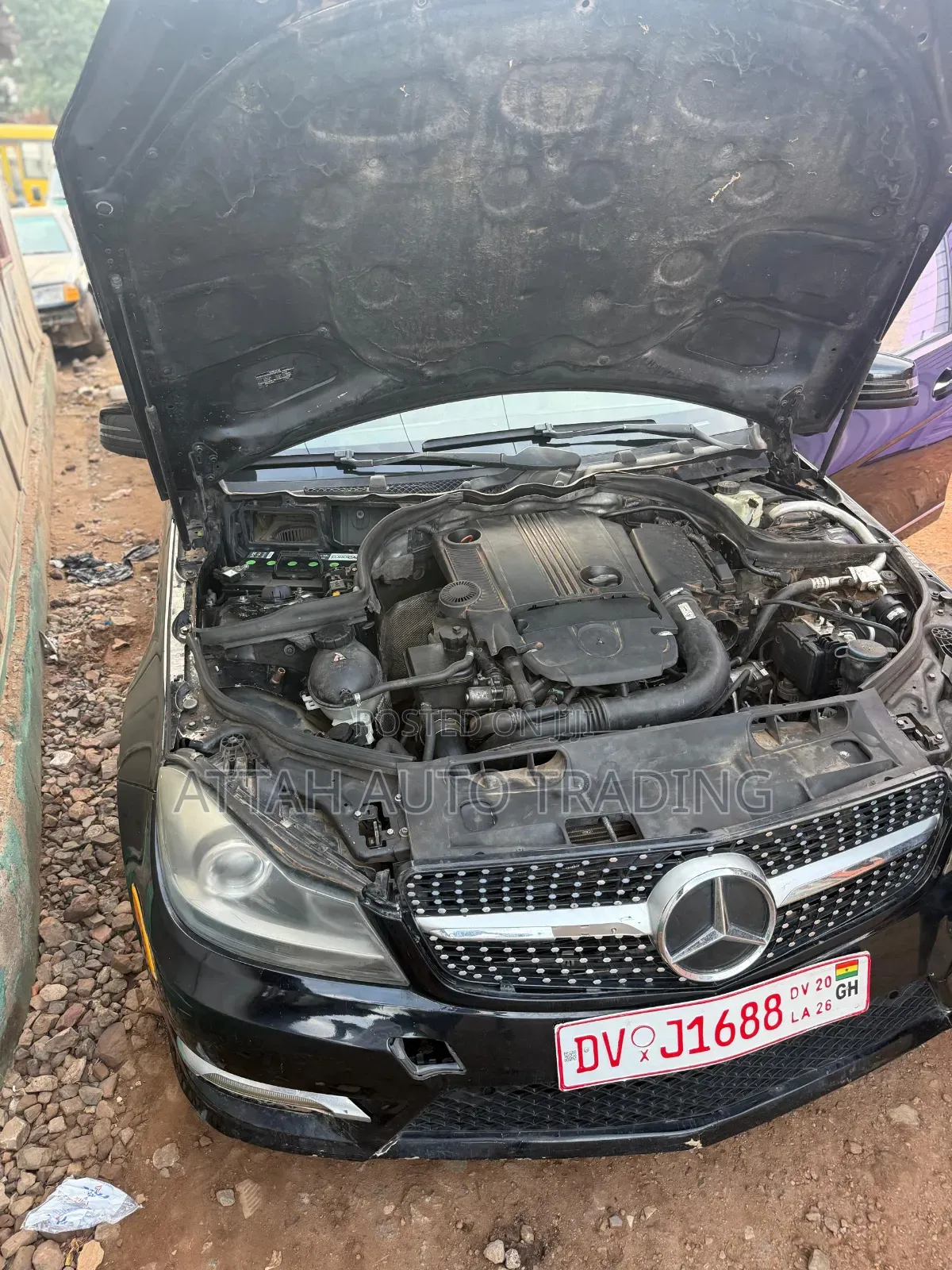 Mercedes-Benz C250 2014 Black
