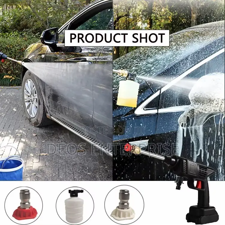 48V Power Cordless Water Spray Washer Gun
