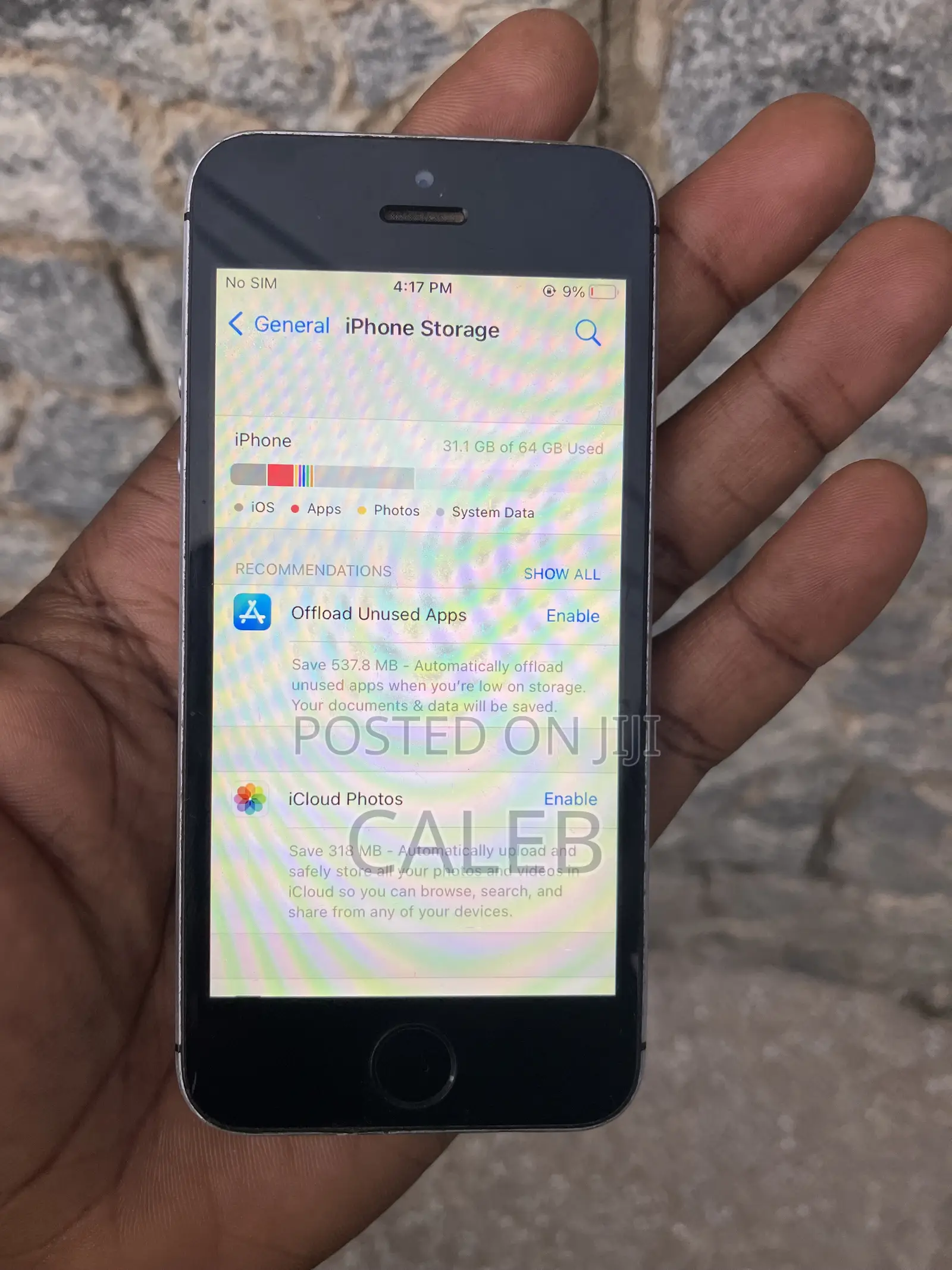 Apple iPhone SE 64 GB Gray