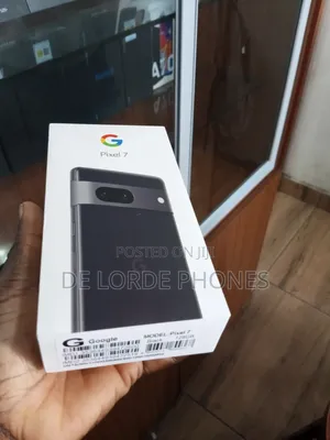 New Google Pixel 7 128 GB Black