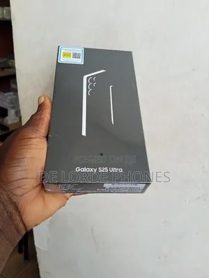 New Samsung Galaxy S25 Ultra 256 GB Black