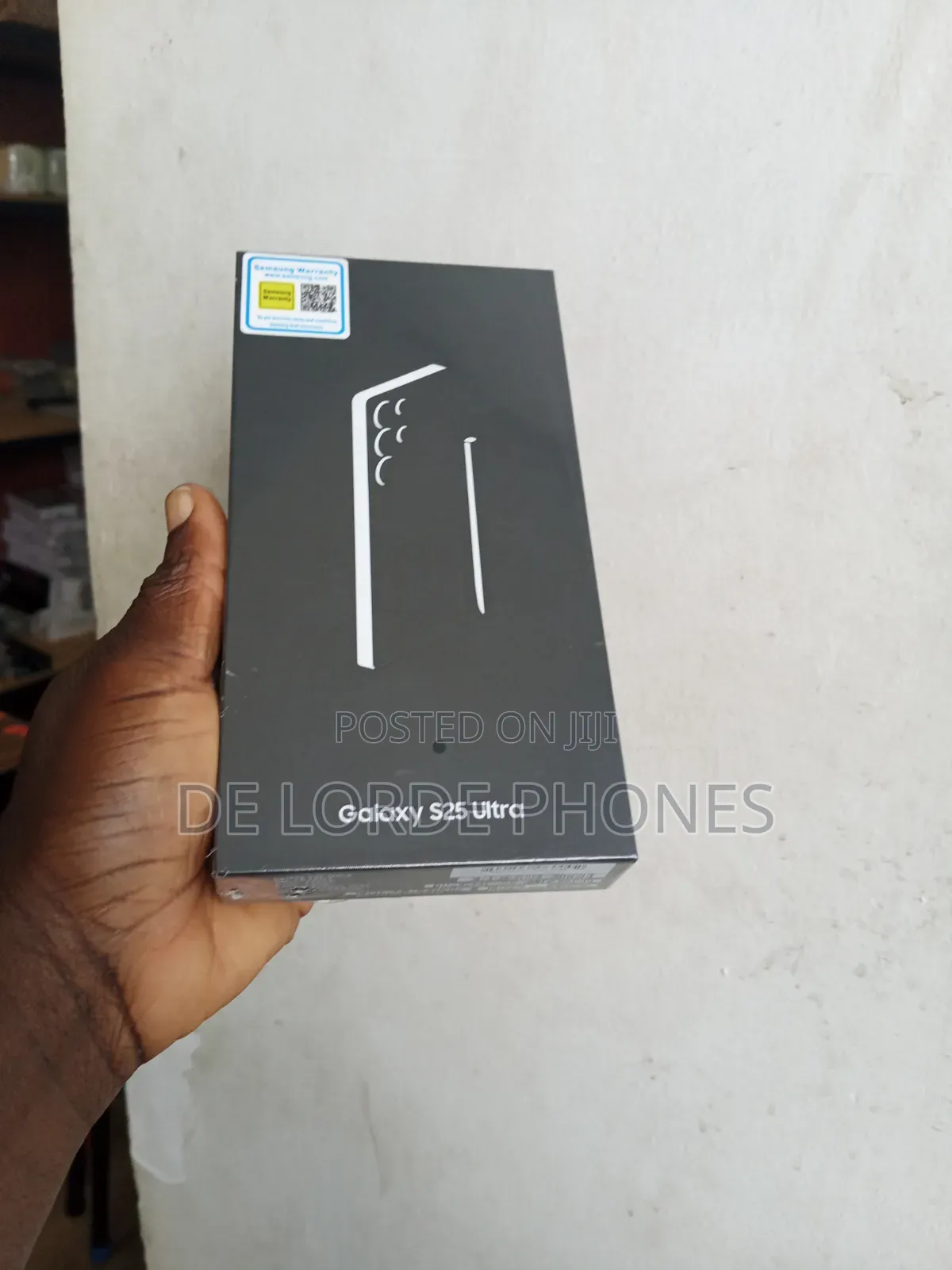 New Samsung Galaxy S25 Ultra 256 GB Black