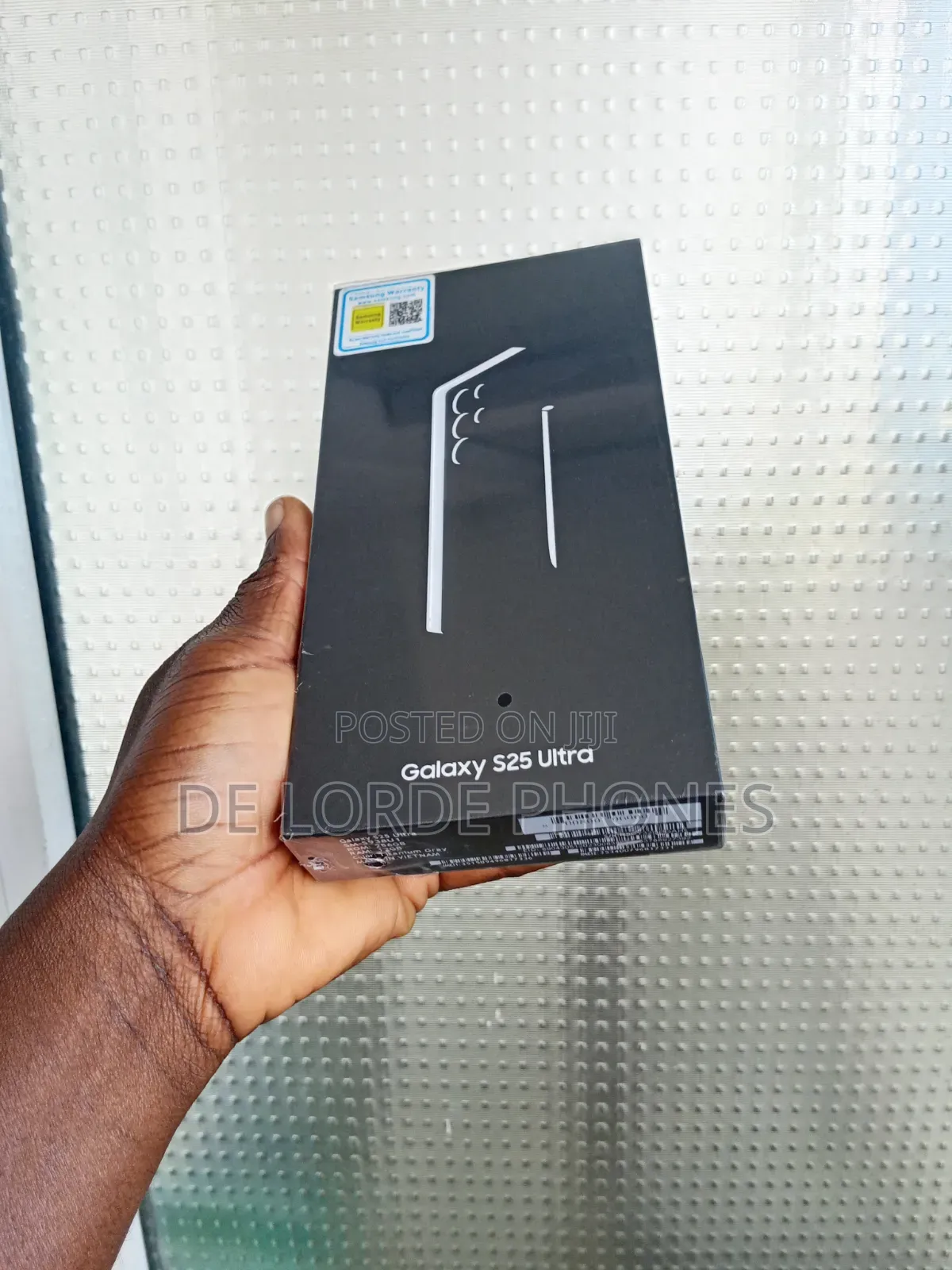 New Samsung Galaxy S25 Ultra 256 GB Black
