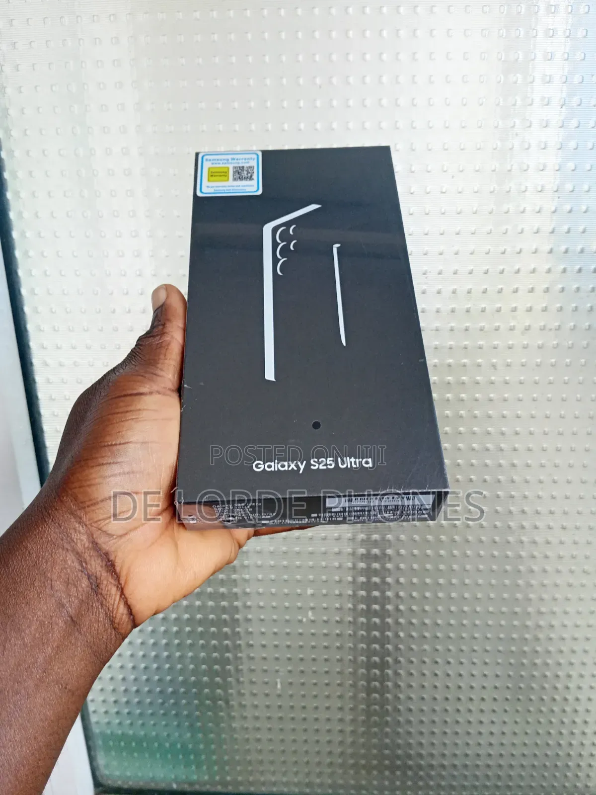 New Samsung Galaxy S25 Ultra 256 GB Black