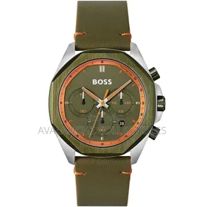 Hugo Boss Olive Green Dial and Strap 42mm Case Size