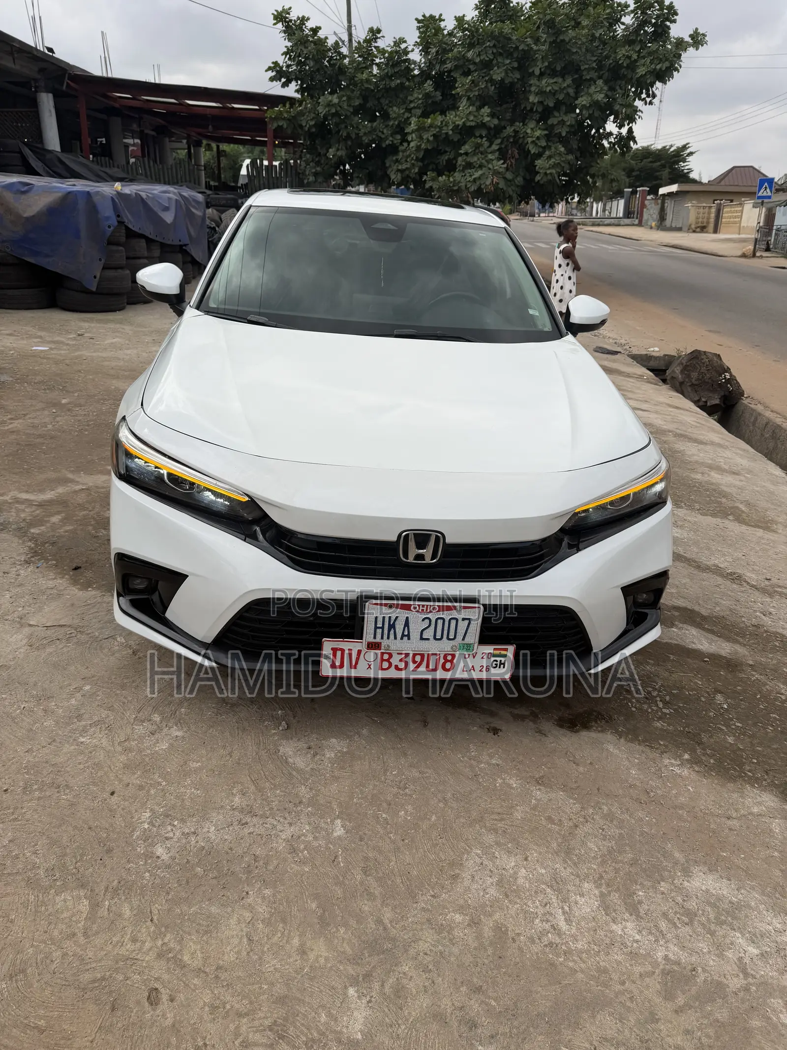 Honda Civic LX 2022 White