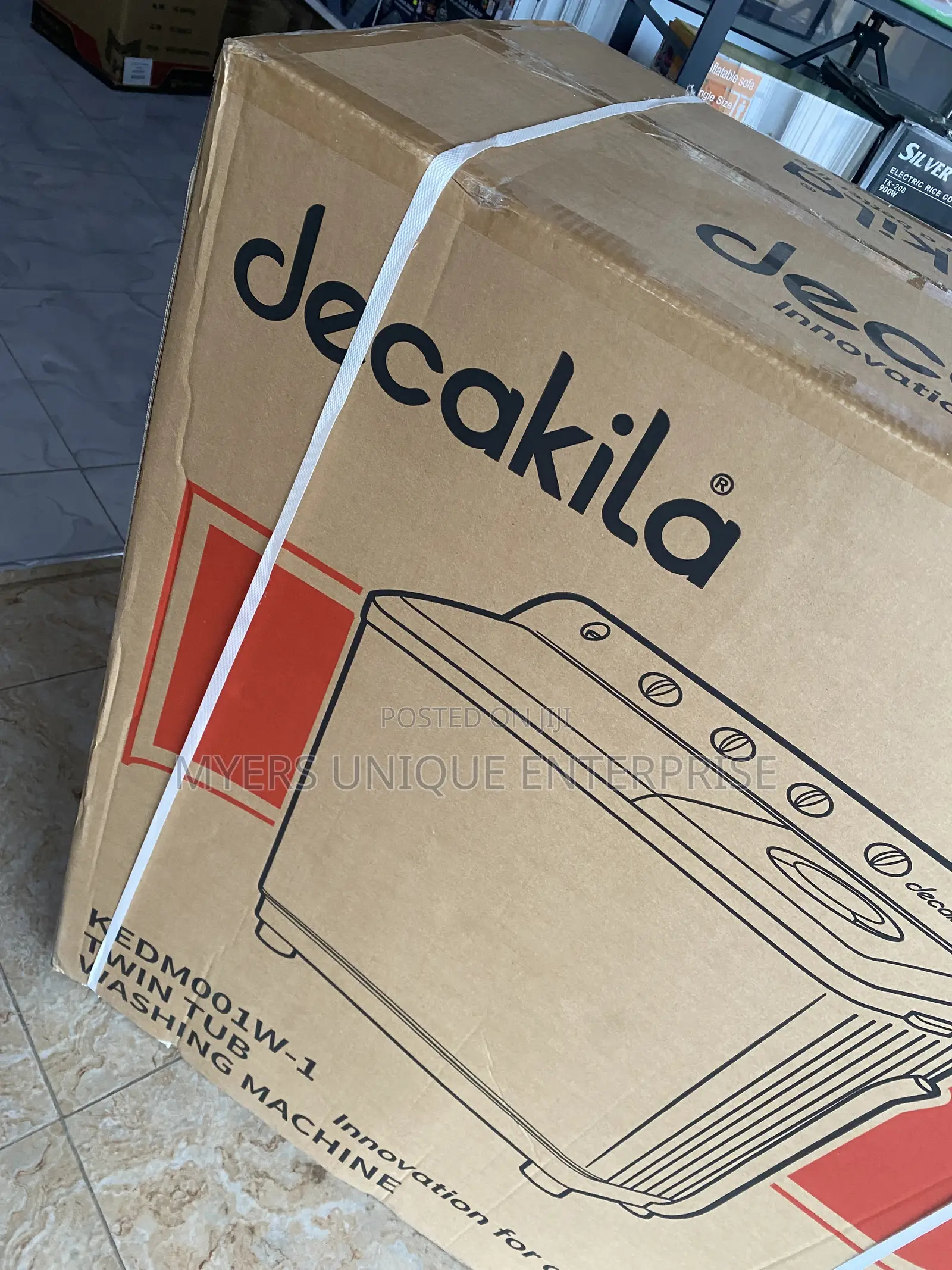 Decakila 13kg-2in1 Washer&spinner(heavy Duty)