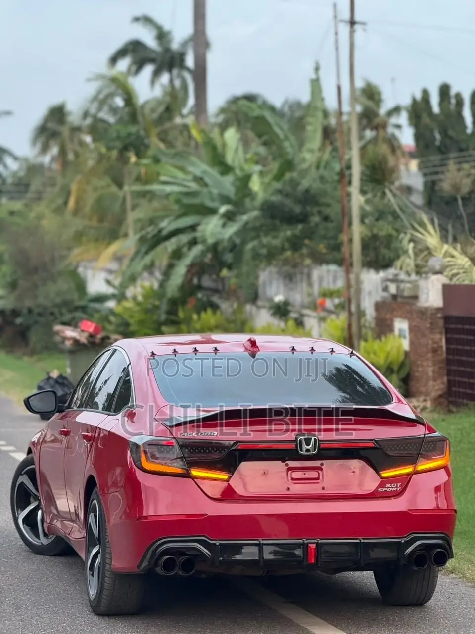 Honda Accord Sport 2.0T 2020 Red