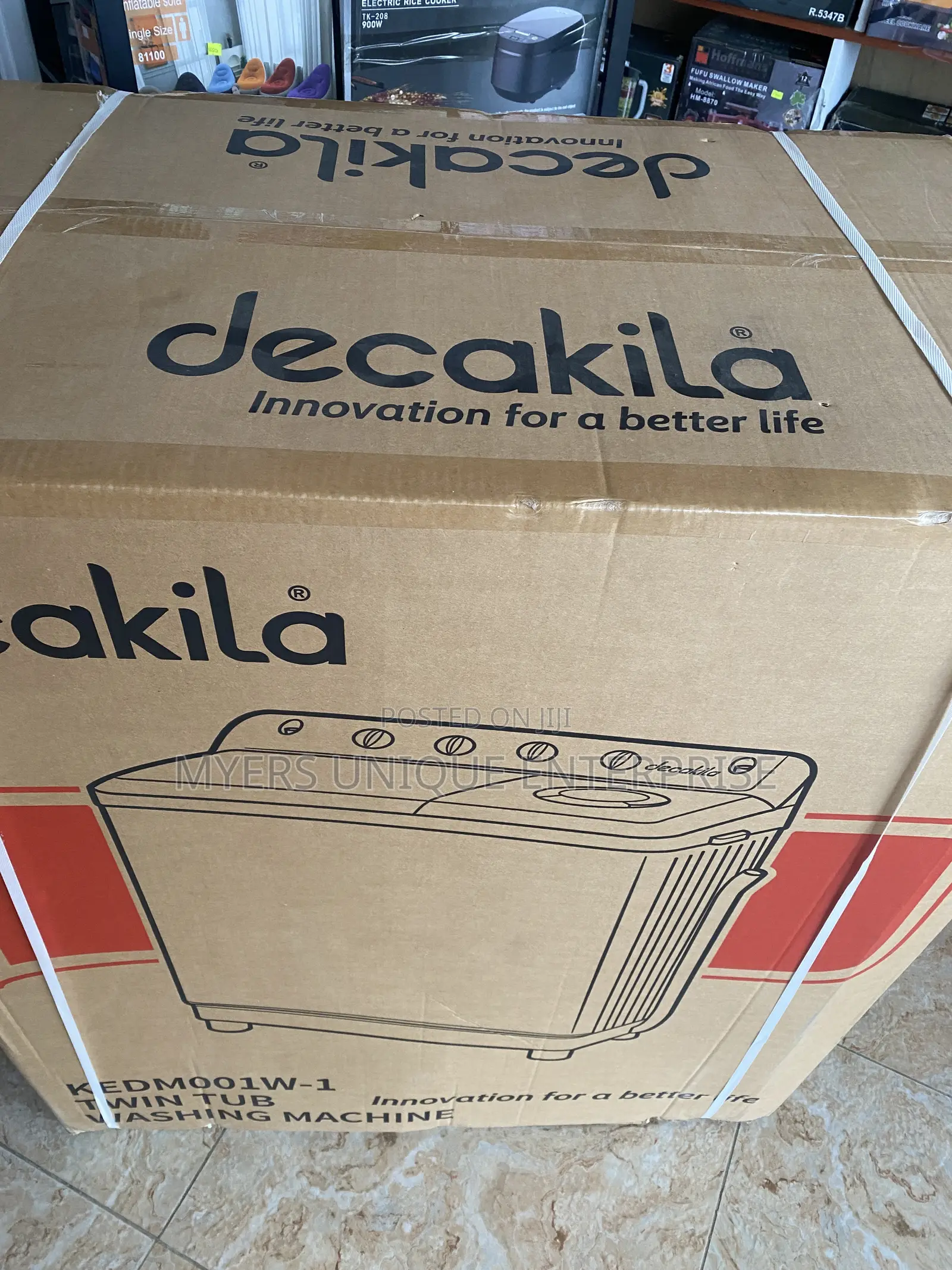 New Arrival Decakila 13kg Twin Tub Washing Machine