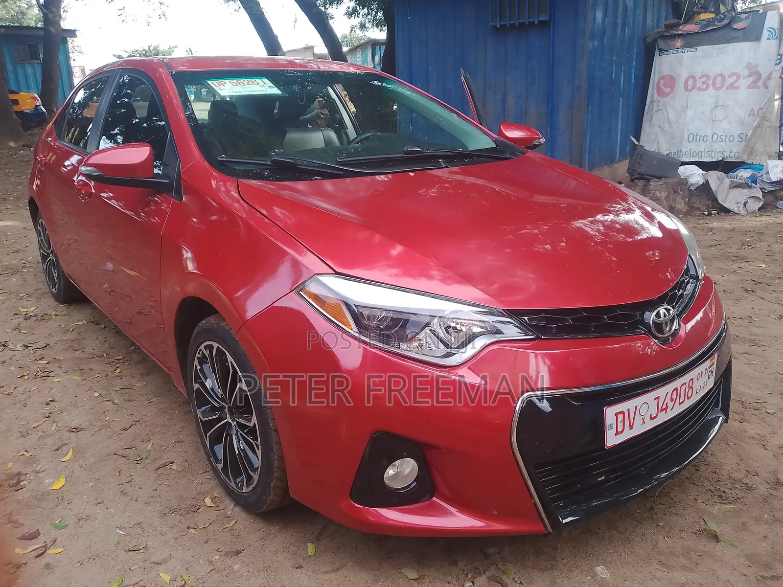 Toyota Corolla S 4dr Sedan (1.8L 4cyl CVT) 2015 Red