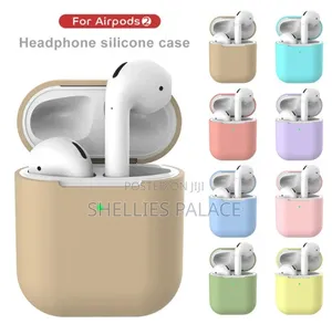 Soft Silicone Case for Apple Airpods 2 Case Candy Color