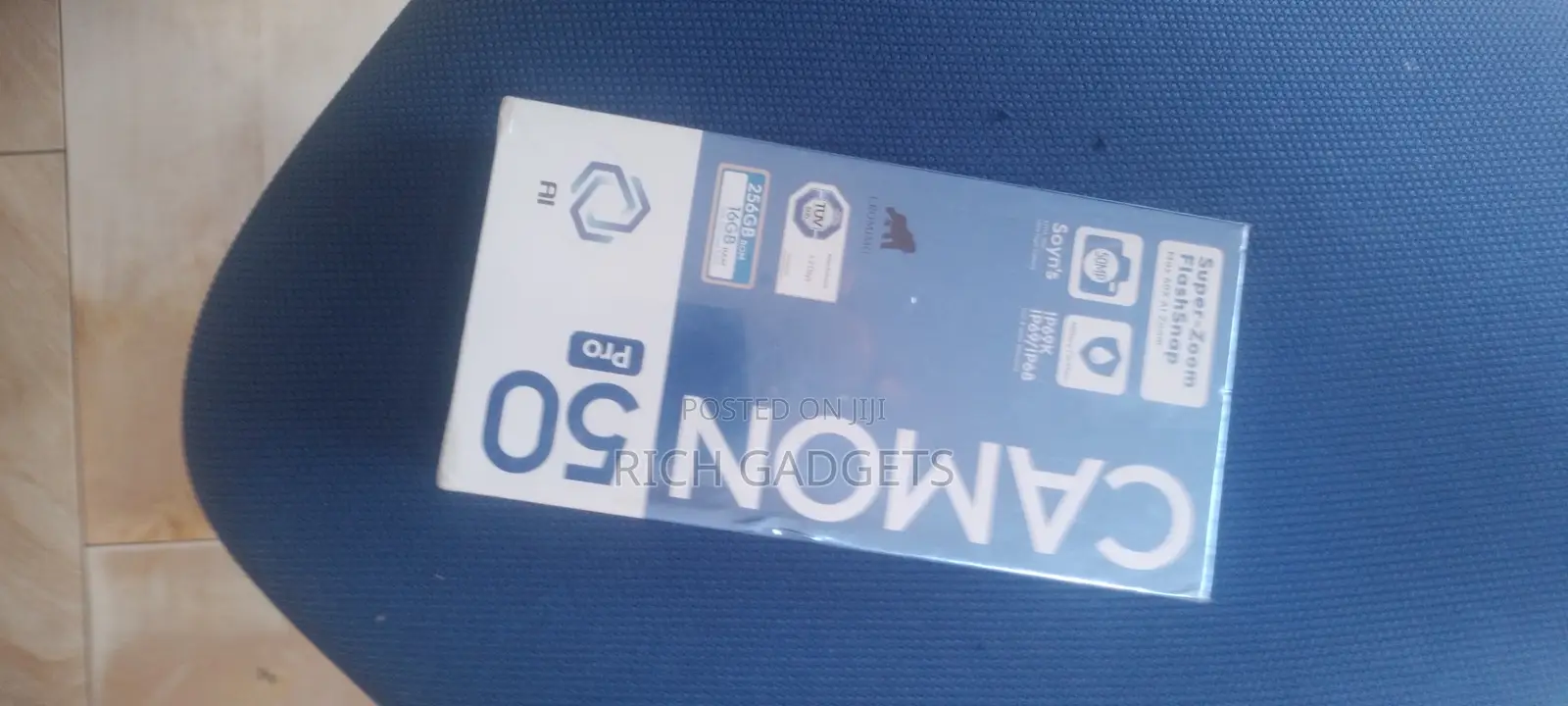 New Tecno Camon 50 Pro 256 GB Black