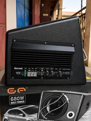 10" Trapezoidal Car Subwoofer – 680W MAX POWER