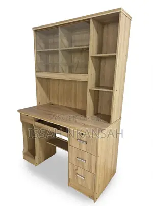 Office Desk and Shelves