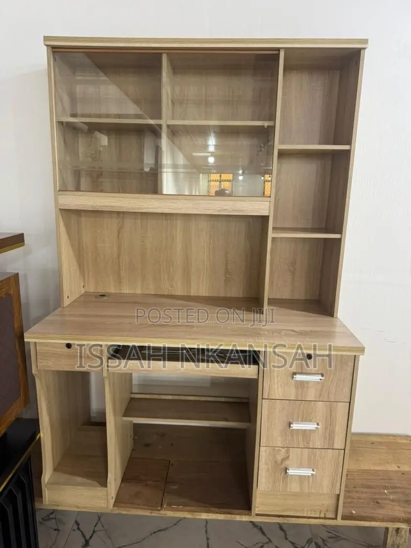 Office Desk and Shelves