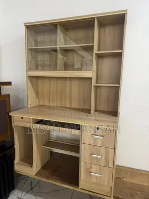 Office Desk and Shelves