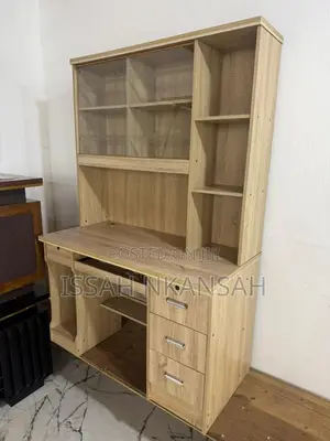 Office Desk and Shelves