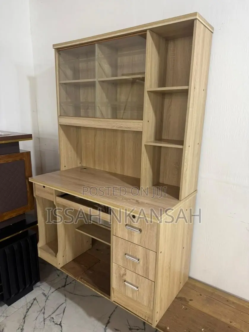 Office Desk and Shelves