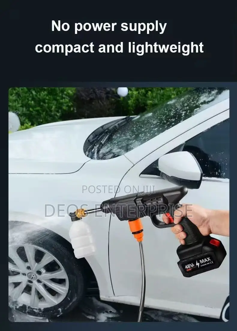 Cordless High Pressure Car Cleaner Spray