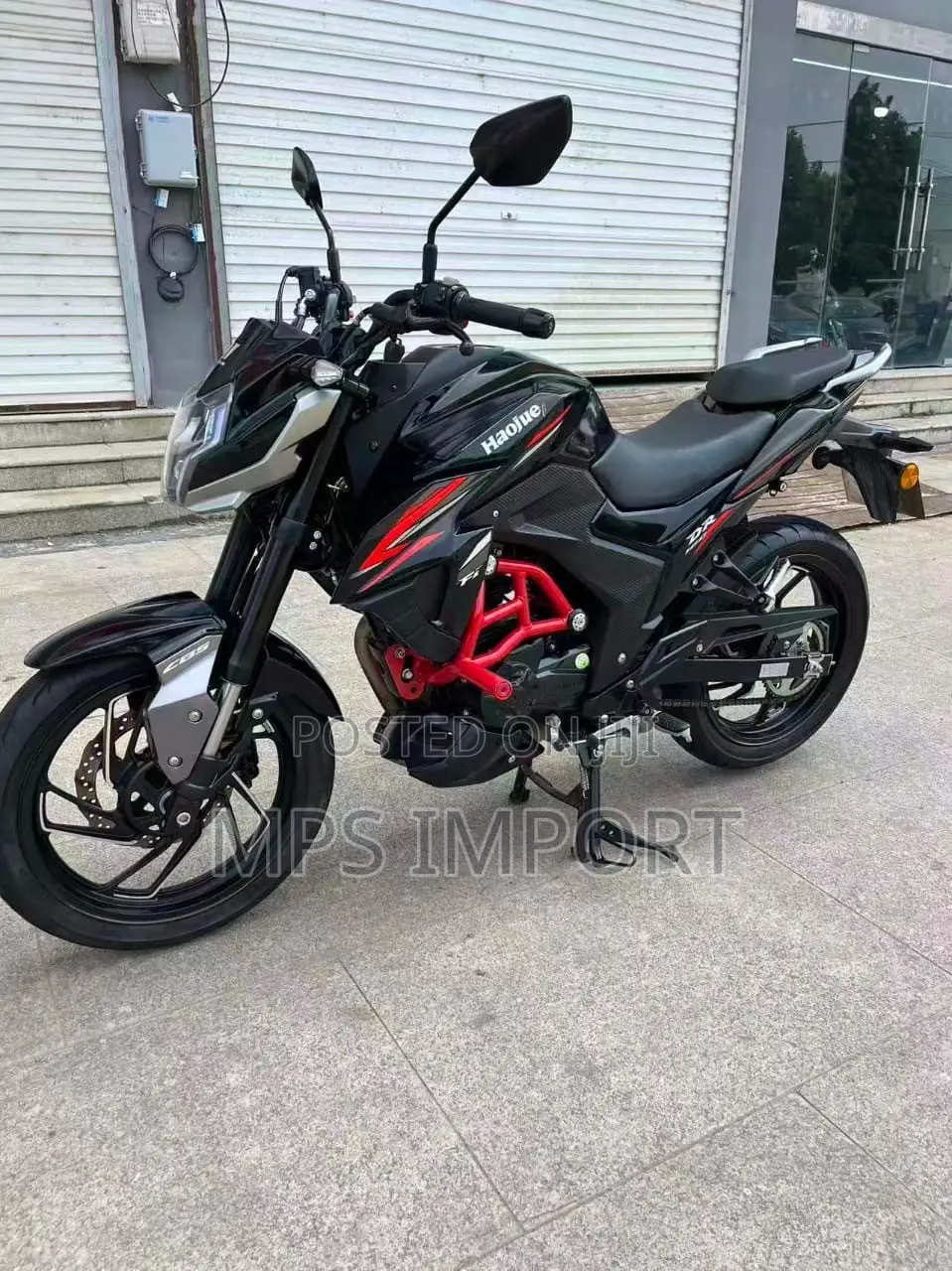 Haojue DR190S 2018 Black