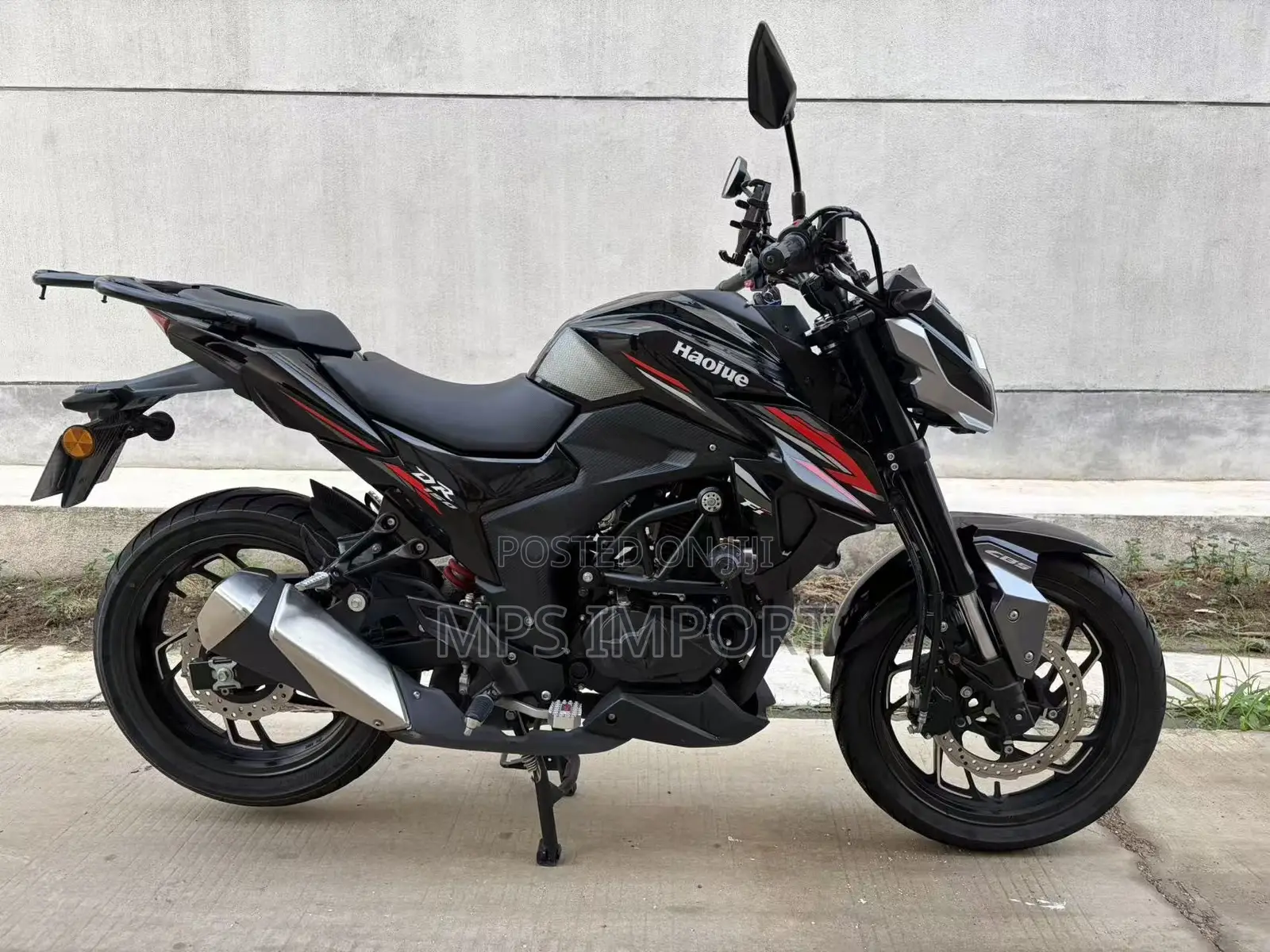 Haojue DR190S 2018 Black