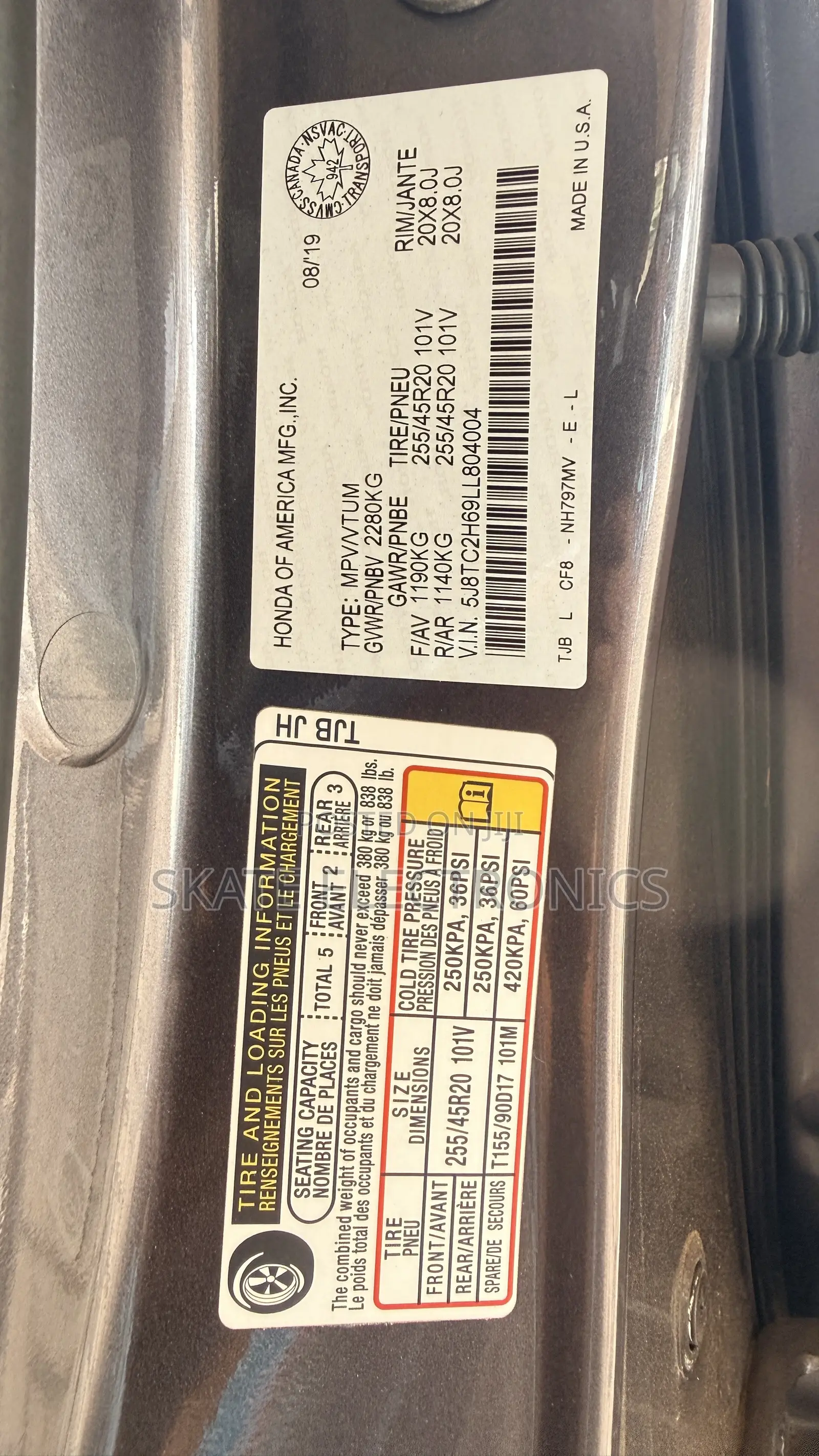 Acura RDX A-Spec Pkg SH-AWD 2020 Gray