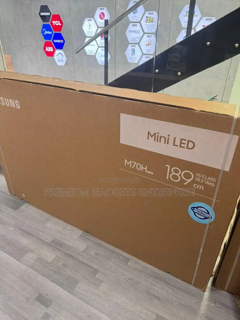 Samsung 75-Inch Class M70H Series, Mini LED, 4K, Smart TV, 2026 Model