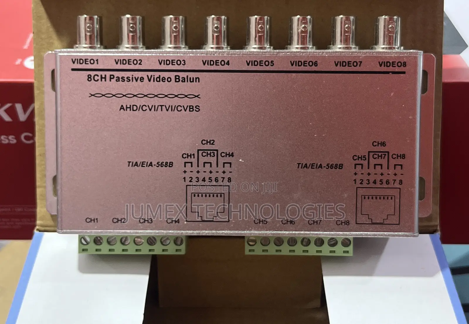 8ch Passive Video Balun Bon Md-Citiand Passive Video Balun