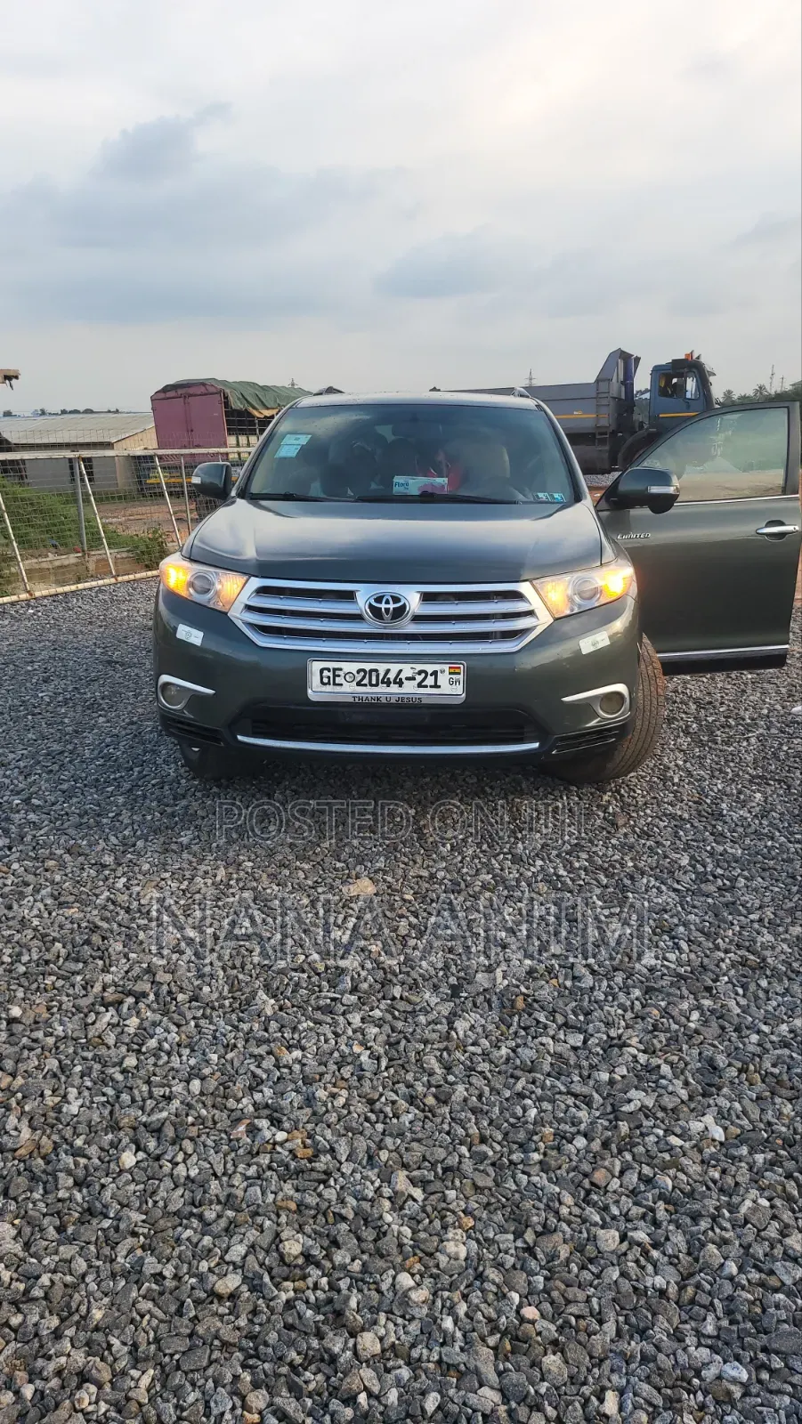 Toyota Highlander 2012 Green