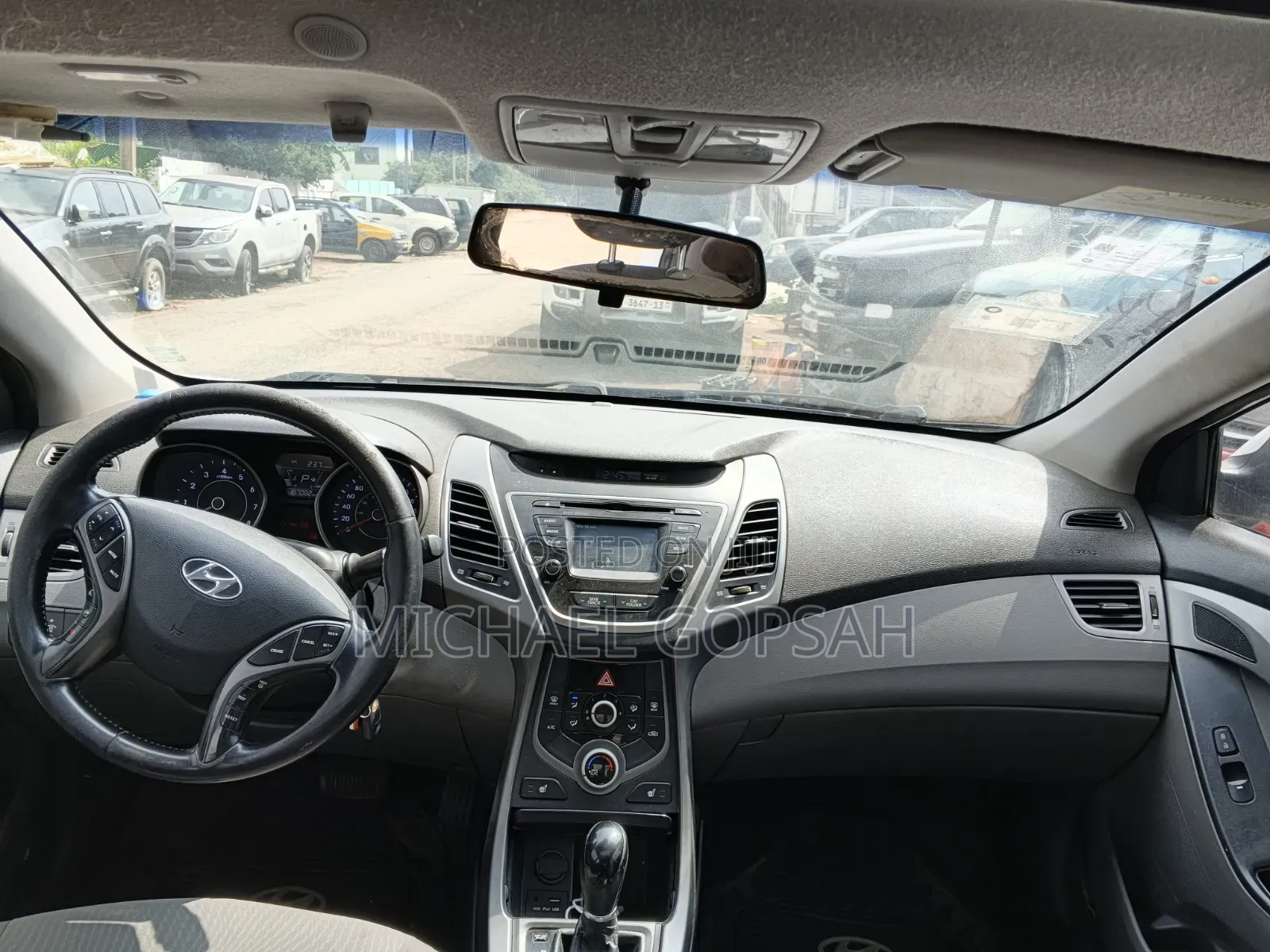 Hyundai Elantra Limited 4dr Sedan (1.8L 4cyl 6A) 2014 White