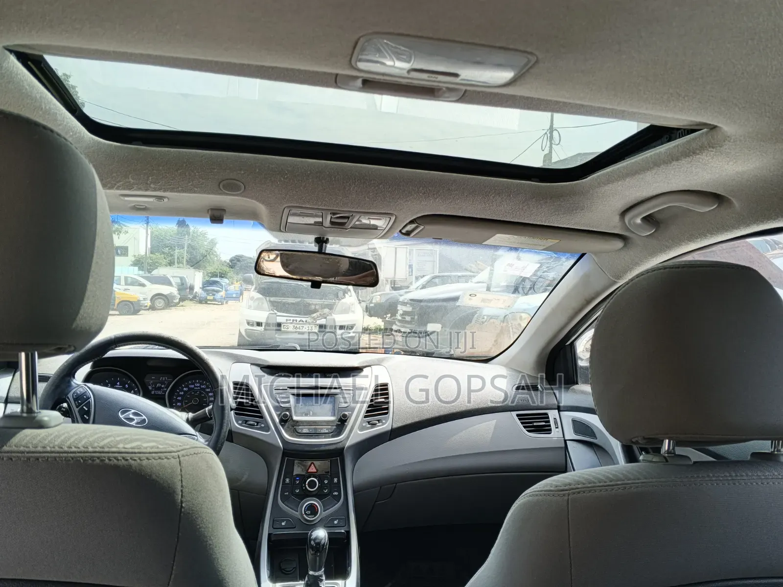Hyundai Elantra Limited 4dr Sedan (1.8L 4cyl 6A) 2014 White