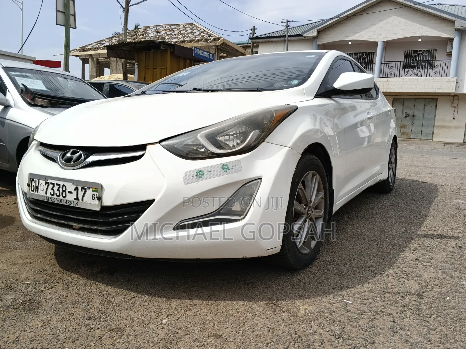 Hyundai Elantra Limited 4dr Sedan (1.8L 4cyl 6A) 2014 White