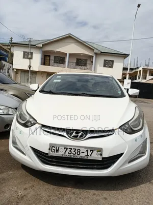 Hyundai Elantra Limited 4dr Sedan (1.8L 4cyl 6A) 2014 White