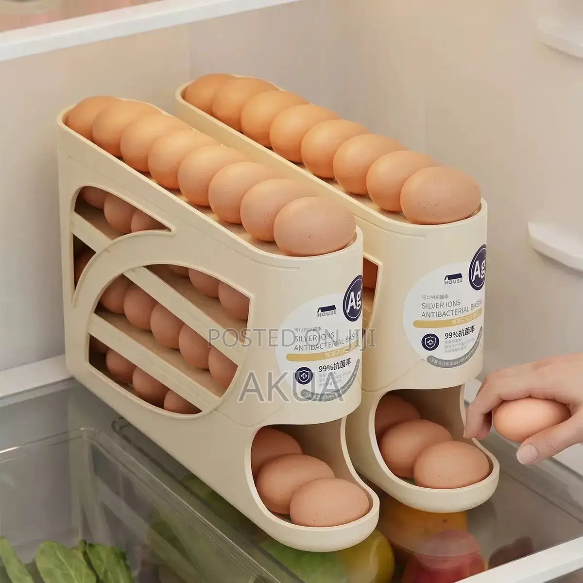 Egg Rolling Rack
