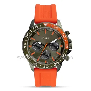 Fossil Bannon Multifunctional Silicone Watch 42mm Case Size