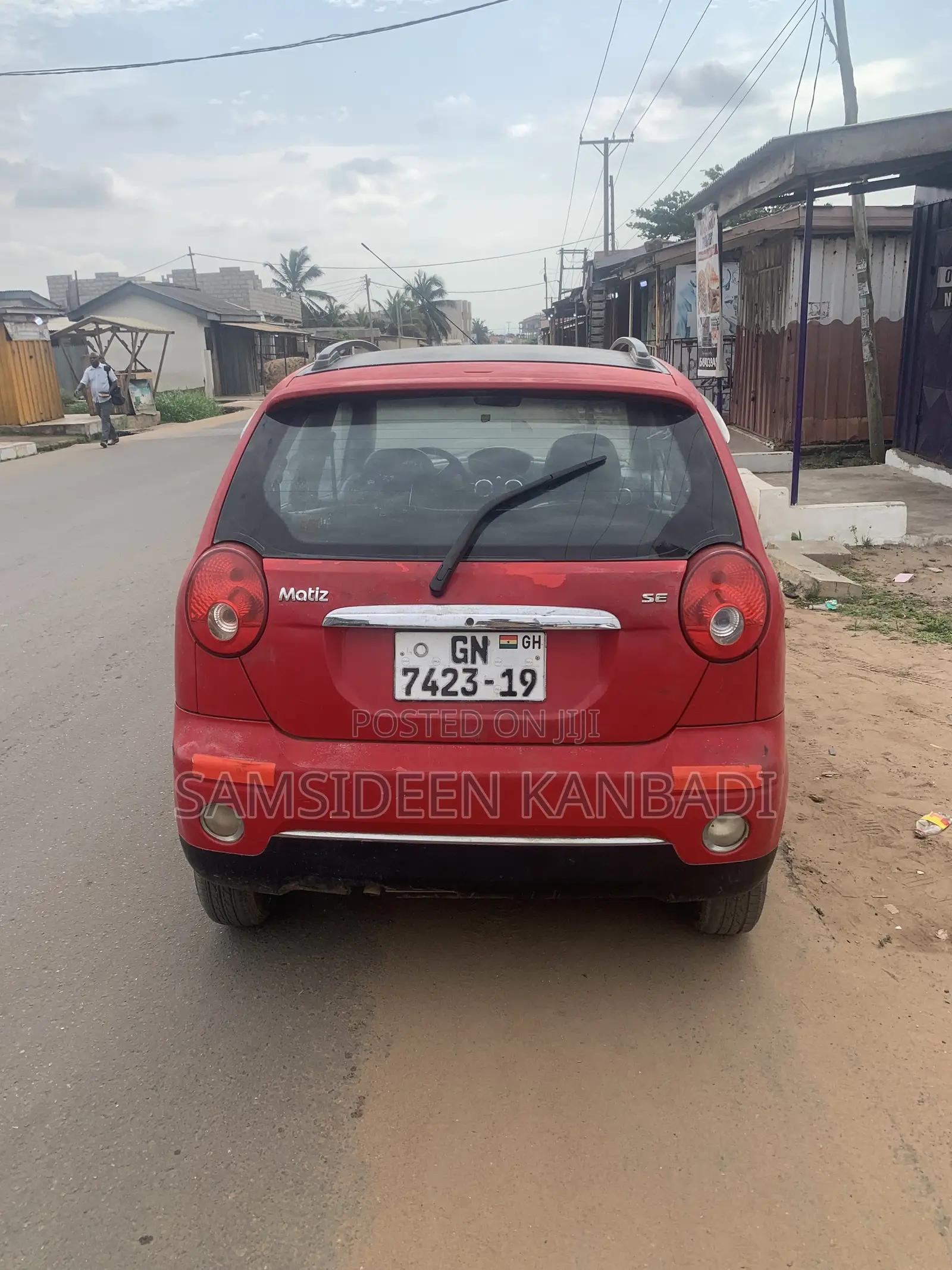Daewoo Matiz 2007 Red