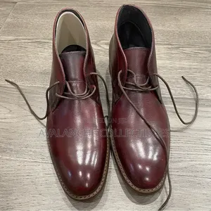 Moretti Black Label Burgundy Ankle Boots Sizes 41/43