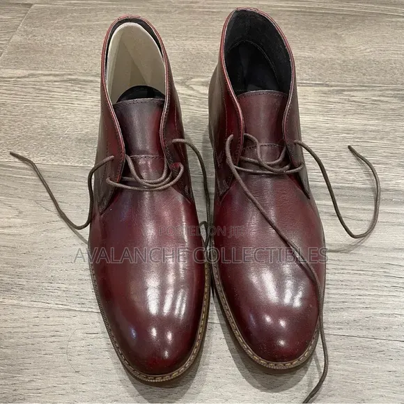 Moretti Black Label Burgundy Ankle Boots Sizes 41/43