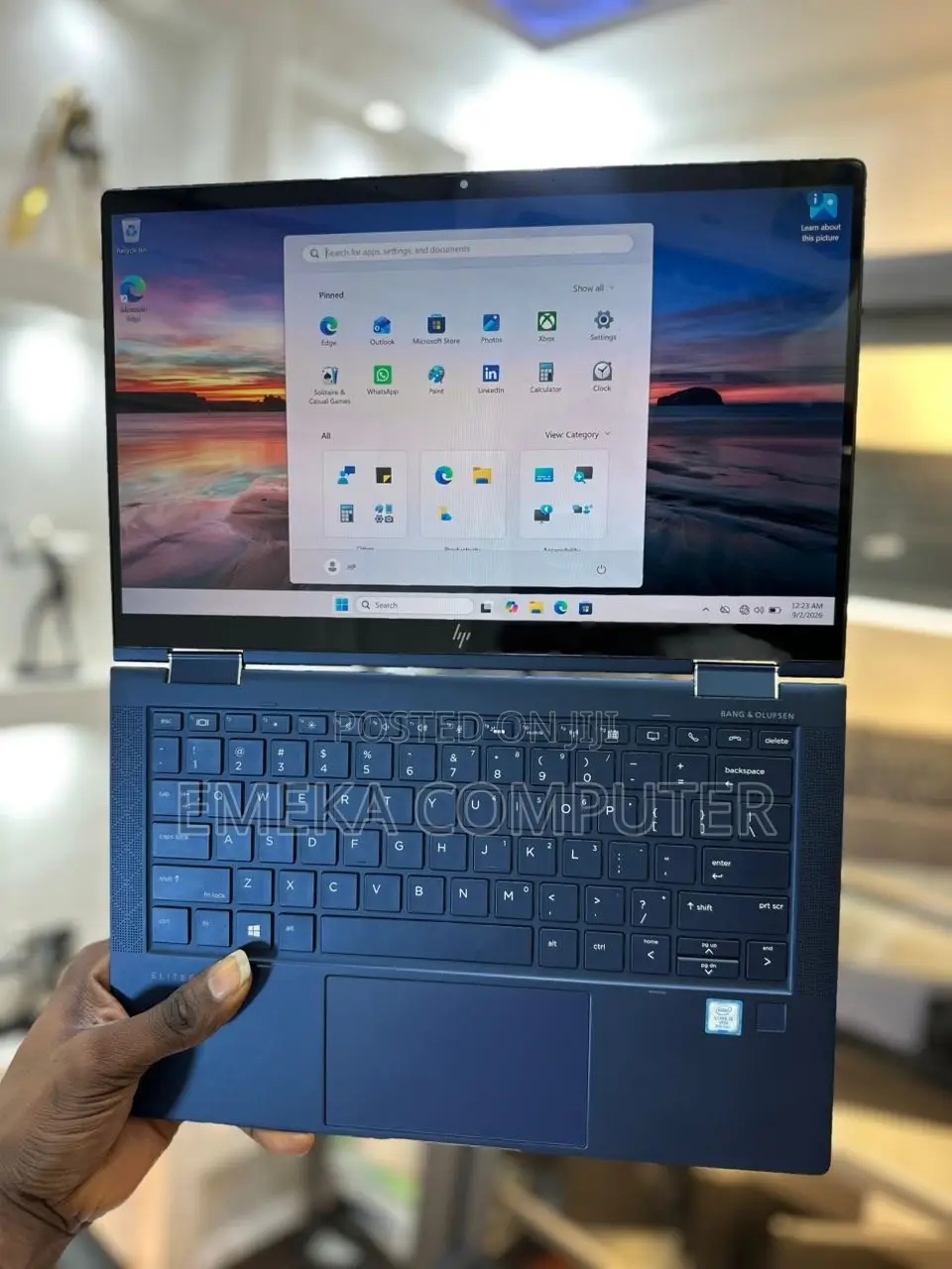 Laptop HP Elite Dragonfly x360 8th Gen 16GB Intel Core i5 SSD 512GB