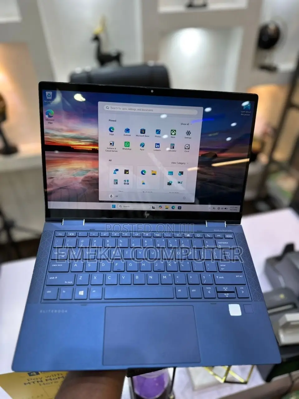 Laptop HP Elite Dragonfly x360 8th Gen 16GB Intel Core i5 SSD 512GB