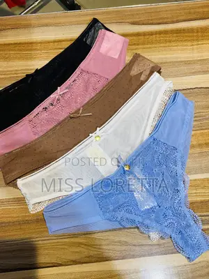 6 Piece v-Shape Lace Panties