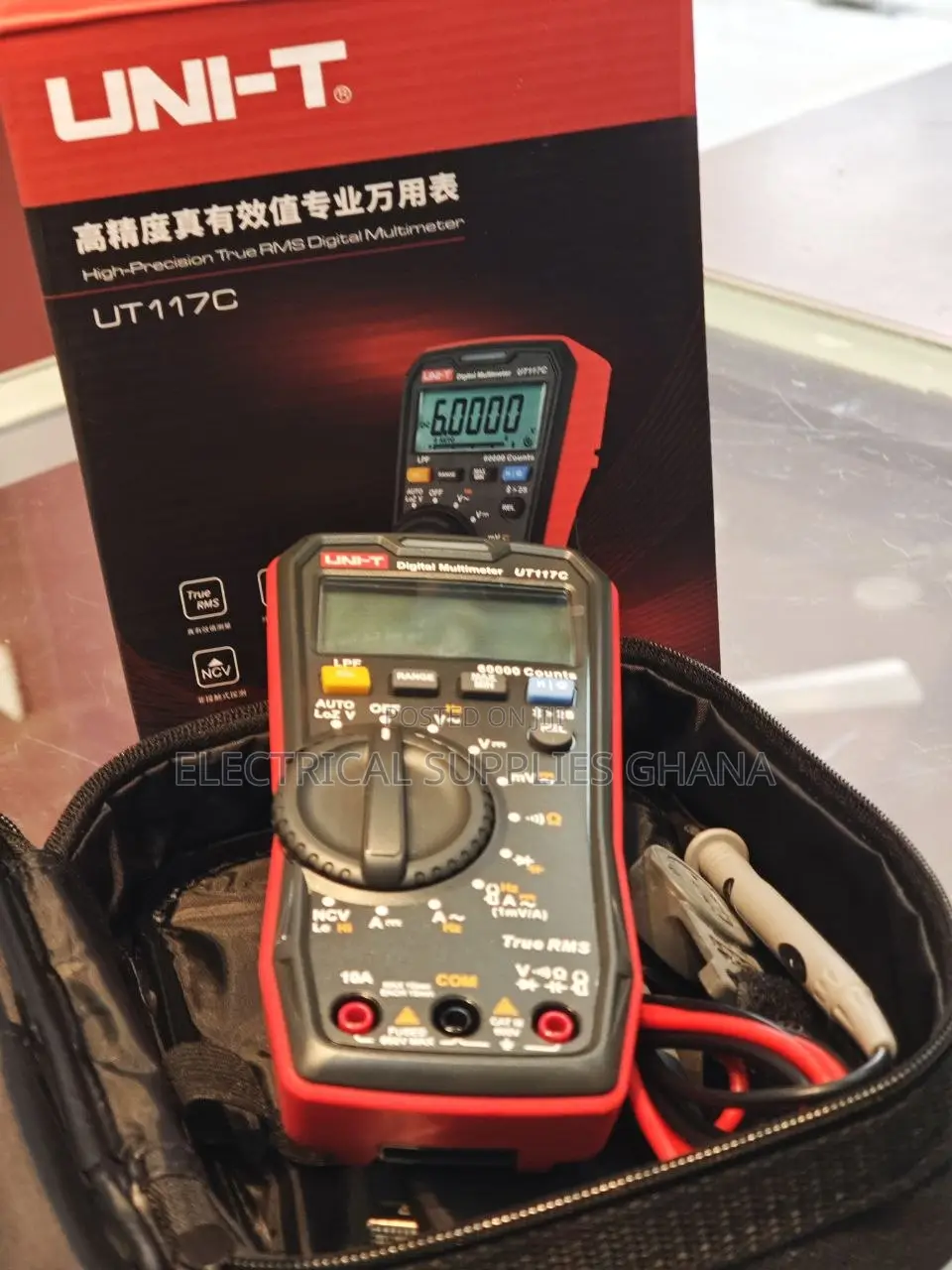 Uni-T Ut117c High-Precision True RMS Digital Multimeter